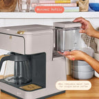 Beautiful Multi-Brew 12-Cup Programmable Coffee Maker with Touch Display by Drew Barrymore (Porcini)