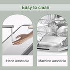 Titanium Cutting Boards for Kitchen,Double Sided Titanium & Wheat Straw PP Chopping Board for Meat, Vegetables, Fruits, Cheese,Bread, Knife Friendly,Dishwasher Safe,Easy to Clean (15.1"*10.4"*0.59")