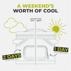 CORE Magnetic Leak Proof Soft Cooler with Waterproof Zipper | Insulated Bag Portable Ice Chest Box | Best Soft Cooler for Food & Beverages for Tailgating, Car Camping, Travel, and Family Beach Picnics