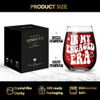 In My Engaged Era Wine Glass, Engagement Gifts for Her Women, Bride to Be Gifts, Engagement Christmas Gifts for Bride, Her Women-121