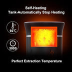 Mulli Cordless Electric Espresso Machine‌‌-Portable Coffee Maker for Ground Coffee & NS Capsule with Self-Heating Technology‌-Perfect for RV, Hiking, Camping, Office & On-the-Go Lifestyles