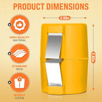 3PCS Egg Shell Opener Tool for Hard-Boiled & Raw Eggs – Egg Cracker, Peeler, Separator, Slicer – Stainless Steel Eggshell Remover, Egg Cutter, Opener, Topper, Piercer, Easy to Use