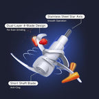 Electric Food Processor & Meat Grinder – 1.9 Qt Food Chopper with Pure Copper Motor, Dual-Layer Blades, Procesador de Alimentos Electrico