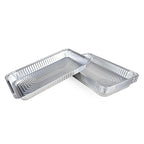 IDL Packaging Full Size Aluminum Steam Table Pans - Medium, 21" x 13" x 2.25" (pack of 10) - Disposable Foil Pan for Grilling, Roasting, BBQ, Cooking, Baking, Freezing