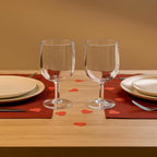 KX-WARE Classic Acrylic All-Purpose Wine Glasses, 12-ounce Plastic Stem Wine Glasses, set of 8 Clear