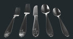 Modern Silverware Set, 18/10 Stainless Steel Flatware, Mirror Finish, Dishwasher Safe, Elegant Cutlery for Home and Dining, Built to Last (60-Piece, Imperial)