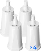 Waterdrop Coffee Filter, Replacement for Breville® Water Filter, Breville® Express Espresso Machine Water Filter, Breville® Barista Touch, Oracle® Touch BES990, TÜV SÜD Certified, 4 Packs