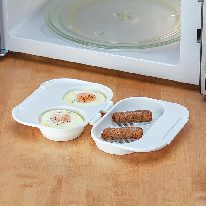 Microwave Egg/Bacon Cooker by Chef's Pride