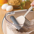 Progressive ProKeeper Baker's Airtight Kitchen Storage Canister Container Set for Flour, Sugar & More, Keeps Ingredients Fresh, with Accessories (Multicolor, 6- Piece)