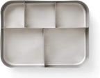 Stainless Steel Bento Box Lunch and Snack Container for Kids and Adults, 5 Sections