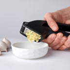 uxcell 2pcs Garlic Press, 7.5 Inch Stainless Steel Garlic Slicer Crusher Tool Kitchen Utensil for Home Cooks and Professional Chefs, Red