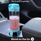 BLENDi Pro+ Portable Blender (17.5oz, Navy Blue) – Powerful Ice Crushing 120W Motor, USB-C Rechargeable, Cordless Personal Blender Smoothies & Shakes – BPA-Free, Self-Cleaning, Travel-Friendly
