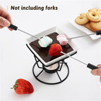 2 Pcs Butter Warmers for Seafood,Ceramic Butter Warmers for Chocolate or Cheese,Fondue Dishwasher Safe,Oven Safe,Microwave Safe