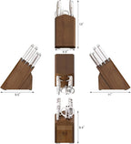 Cangshan L1 Series 10-Piece Knife Block Set, Forged German Steel, 1027532