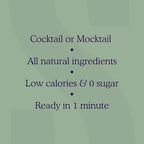 SAYSO Dirty Martini Cocktail Sticks | Craft Cocktail or Mocktail in 1 Min, Just Add Water + Spirits (0g Sugar, 0 Calories, Vegan, Gluten-Free, Kosher, Non-GMO), 8 Single-Serve Mixers