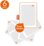 Serving Tray Platter, 26'' x 18'' x 1.6'', 2 Pcs Food Tray for Veggie Fruit Snack Dessert Cookie Cheese, Food Trays for Party Supplies Display, Large Platters for Serving Food, BPA Free