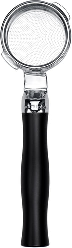 Normcore 58mm Unibody Bottomless Portafilter, Built-in 0.28mm High Extraction Basket Fits Gaggia Classic Pro, Carezza, Cubika Plus Espresso Machines, 18-22g