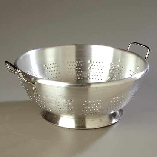 Carlisle FoodService Products 60279 Dura-Ware Standard Weight Commercial Colander, 11 Quart