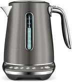 Breville BKE845BST Smart Kettle Luxe Water Heater, 7 Cup, Black Stainless Steel