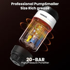 Portable Espresso Machine,Travel Coffee Maker for Camping, Car Coffee Maker Self-Heating with USB-DC,3-in-1 Extraction of 8g Ground Coffee & NS Capsule for Hiking,Office,RV(White)