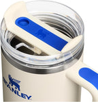 STANLEY Quencher H2.0 Tumbler with Handle and Straw 30 oz | Flowstate 3-Position Lid | Cup Holder Compatible for Travel | Insulated Stainless Steel Cup | BPA-Free | Cream Royal