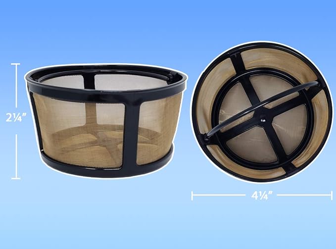 GOLDTONE Reusable Coffee Filter fits KEURIG Essentials and K-Duo Coffee Makers and Brewers w/Scoop