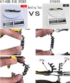 Professional Waiter Corkscrew Wine Openers Set, Heavy Duty Stainless Steel Hinges Wine Key for Restaurant Waiters, Sommelier, Bartenders