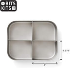 Bento Box Lunch and Condiment Containers Bundle for Kids and Adults, Set of 5, Stainless Steel