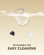 Sangcon Gravity Electric Salt and Pepper Grinder Set Rechargeable with Dust Cover, Large Capacity, Adjustable Coarseness, LED Light, One Hand Automatic Salt Pepper Shaker Set Mill, House Warming Gifts