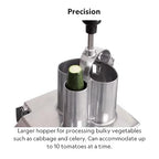 Robot Coupe CL50EUPIZZA Pizza Pack Single-Speed Cutter Mixer Continuous Feed Commercial Food Processor with Side Discharge, 120v