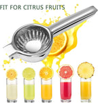 Lemon Squeezer Stainless Steel Citrus Juicer Juice Press Squeezer for Lemons and Limes