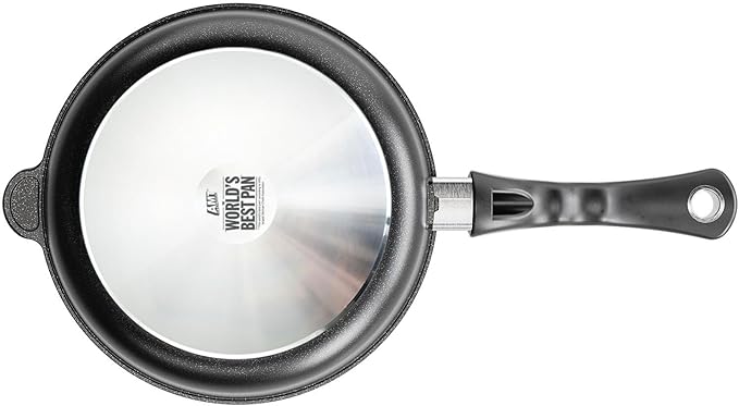AMT Gastroguss The World´S [.] Casserole Frying pan for Induction, Diameter 24 cm, Height 7 cm, die-cast Aluminium, Lotan® Non-Stick Coating for Fat-Free-Frying, AMZN-I-724-US