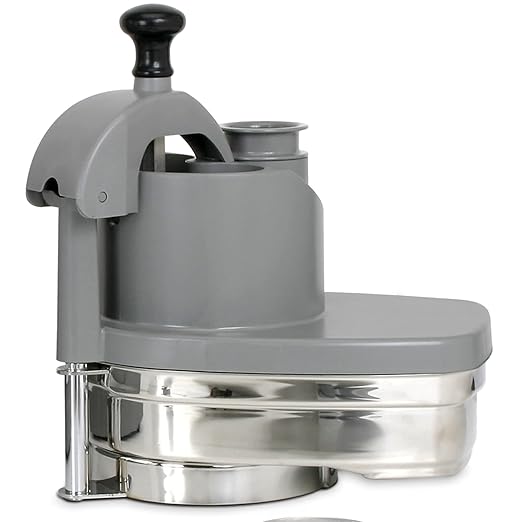 Robot Coupe CL40 NODISC Single-Speed Cutter Mixer Continuous Feed Commercial Food Processor with Side Discharge, 120v (Discs NOT Included)