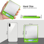 Fuzion Digital Scale .1 Gram Accuracy, 3000g Mini Food Scales for Herb, Spice, Jewelry, Gold, Small Food Scale - Weight Gram and Oz