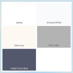 2-Pack Sheets Full Size Bed - 400 Thread Count 100% Cotton Sateen - Extra Soft, Breathable & Cooling Sheets, Wrinkle Resistant, 2 Sets of Deep Pocket Bed Sheets - Indigo Dusty Blue