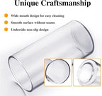 Everyday Drinking Glasses Set of 4, 20 oz Lightweight Thin Highball Glasses,Clear Lead-Free Tall Glass Cups For Water,Juice,Mojito,Mixed Drinks,Iced Coffee,Ice Tea,Kitchen Cocktails Glass