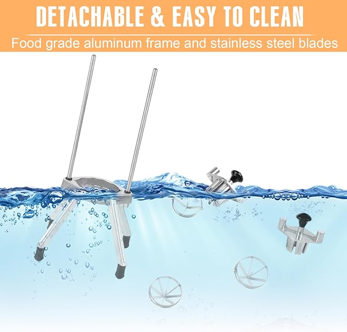 Commercial Lemon Cutter 4 & 6 & 8 Section with V-Shaped Stainless Steel Blades Easy Wedger Fruit Lime Slicer Vegetable Chopper Dicer for Home Bar Restaurant