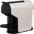 Delta Q Quick Espresso Capsule Machine - Compact 0.8 L, Capsule System (White)