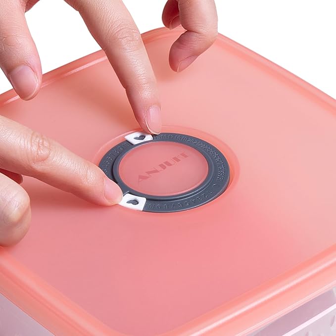 6 PCS Fruit Storage Containers for Fridge with Lids, BPA-Free, Produce Storage Containers with Removable Colander, Dishwasher & Microwave Safe for Salad Berry Lettuce Keeper