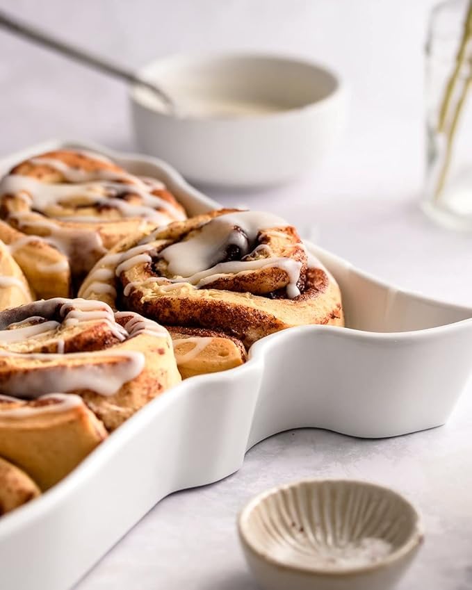 Oregon Shaped Baking Dish, Serving Platter or Decorative Tray Charming Porcelain Bakeware Oven Microwave and Dishwasher Safe