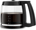 14 Cup Coffee Pot Replacement Compatible with Cuisinart Coffee Makers DCC-3200, DCC-2200, DCC-2200RC, DCC-2600, DCC-2800, DCC-3200FR, CBC-7200PC, DCC-1800FR, 14 cups carafe replacement