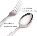 Silverware Set, 20-Piece Stainless Steel Flatware set, Tableware Cutlery Set Service for 4, Utensils for Kitchens, Dishwasher Safe