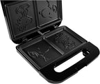 Uncanny Brands Peanuts Grilled Cheese Maker - Make Snoopy and Woodstock Sandwiches - Kitchen Appliance