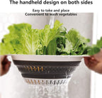 Collapsible Colander and Strainer,Silicone Strainer Colanders & Food Strainers,for Vegetable and Fruit, Kitchen Essentials