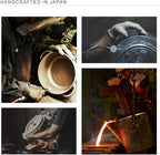 Vermicular Oven Pot | Non-Toxic Enameled Cast Iron Pot | 14cm (0.9 Qt) | Oven-safe | Induction-compatible | Dutch Oven | Made in Japan | Serves 1 | Matte Black