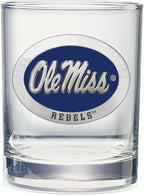 Heritage Pewter Mississippi Double Old Fashion Ole Miss | Double Rocks Glass 14 OZ for Liquor | Expertly Crafted Pewter Glass