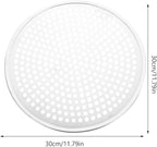 Luxshiny Pizza Pan with Holes 12 Inch Aluminium Alloy Round Pizza Pan for Oven Bakeware Pizza Tray Nonstick Perforated Pizza Crisper Tray Bakeware Cooking Dish for Home Kitchen