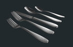 Modern Silverware Set, 18/10 Stainless Steel Flatware, Mirror Finish, Dishwasher Safe, Elegant Cutlery for Home and Dining, Built to Last (80-Piece, Imperial)