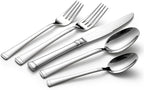 Silverware Set Service for 8, 18/10 Stainless Steel, 40 Piece Set, Flatware Cutlery Set，Mirror Polished