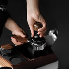 MHW-3BOMBER Espresso Coffee Tamper 51mm with Three Spring Loaded Calibrated Espresso Tamper 30lbs Tamper for Espresso Machine with Sound Feedback T6182T-OS
